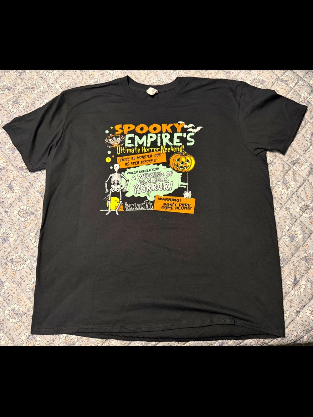 Spooky Empire 2014 Horror convention graphic tee shirt